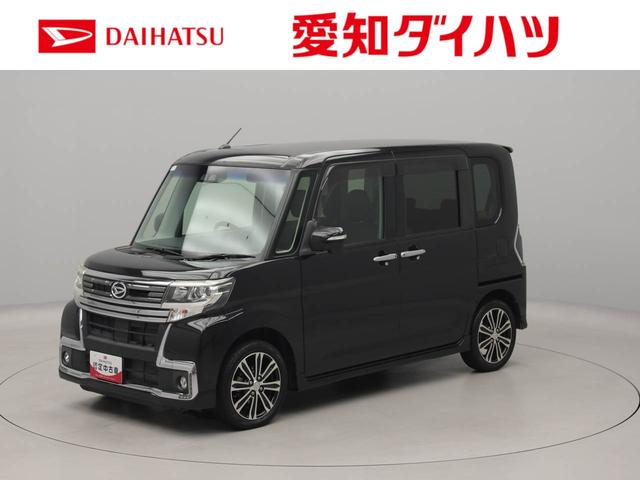 タントカスタムRS トップエディションSAIII ナビ衝突軽減ブレーキ LEDヘッドライト 両側電動スライドドア アルミホイール プッシュボタンスタート アイドリングストップ スマートキー バックカメラ 運転席シートヒーター オートエアコン(愛知県)の中古車