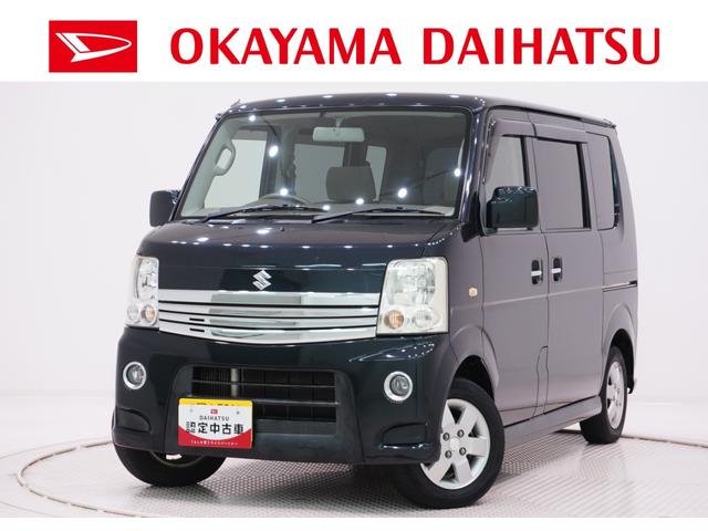 エブリイワゴンPZターボシートヒーター 左側パワースライドドア キーレスエントリー 電動格納式ドアミラー エアコン パワーステアリング パワーウィンドウ 運転席エアバッグ ABS ティーゼットデオプラス(岡山県)の中古車