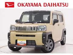 タフト 中古車 Ｇターボ　ダーククロムベンチャーシートヒーター　オートライト　キーフリー　アイドリングストップ　パノラマモニター　ナビ　ドライブレコーダー　ＵＳＢ入力端子　Ｂｌｕｅｔｏｏｔｈ　電動パーキングブレーキ　ティーゼットデオプラス