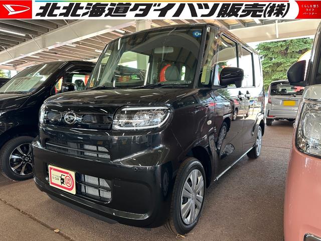 タントX4WD 両側スライドドア左電動 LEDヘッドライト オートライト オートエアコン オーディオレス 電動パーキングブレーキ 運転席助手席シートヒーター 前後コーナーセンサー アイドリングストップ(北海道)の中古車
