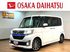 タント 中古車 カスタムＸトップエディションＳＡＩＩ純正ナビ・社外品ドラレコ純正フルセグナビ・社外品ドラレコ・ＥＴＣ車載器・左電動スライドドア・ＬＥＤヘッドライト・オートエアコン・スマートキー・ドアミラーターンランプ・１４インチアルミホイ−ル