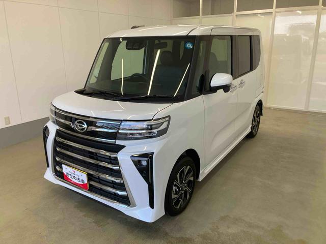 タントカスタムＸリミテッド衝突被害軽減ブレーキ　横滑り防止装置　オートマチックハイビーム　アイドリングストップ　ステアリングスイッチ　オートライト　キーフリーシステム　オートエアコン　両側電動スライドドア　純正アルミホイール（岐阜県）の中古車