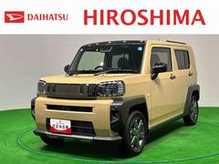 タフト 中古車 Ｇターボ　ダーククロムベンチャー　９インチディスプレイスカイフィールトップ　ＬＥＤオートライト　オートハイビーム　フロントフォグランプ　運転席／助手席シートヒーター　プッシュボタンスタート　キーフリーシステム　電動パーキングブレーキ　アルミホイール