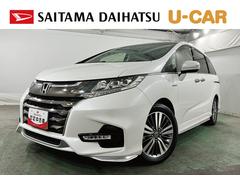 オデッセイハイブリッド 中古車 ハイブリッドアブソルート・ホンダセンシング　ドラレコ／ＥＴＣ１年保証距離無制限　走行距離６６４１０キロ　フルセグナビ　バックカメラ　ドラレコ　純正マット　ＥＴＣ２．０　サイドエアバッグ　ＬＥＤヘッドランプ　両側電動スライドドア
