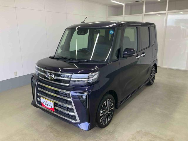 タントカスタムRSリミテッド衝突被害軽減ブレーキ 横滑り防止装置 オートマチックハイビーム アイドリングストップ ステアリングスイッチ オートライト キーフリーシステム オートエアコン 両側電動スライドドア 純正アルミホイール(岐阜県)の中古車