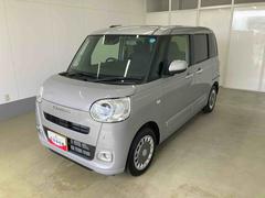 ムーヴキャンバス 中古車 セオリーＧ衝突被害軽減ブレーキ　横滑り防止装置　オートマチックハイビーム　アイドリングストップ　ステアリングスイッチ　オートライト　キーフリーシステム　オートエアコン　両側電動スライドドア　純正ホイールキャップ