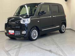 ムーヴキャンバス 中古車 セオリーＧディスプレイオーディオ　バックモニター　両側パワースライドドア　プッシュボタンスタート　キーフリー　電動パーキングブレーキ　コーナーセンサー　オートハイビーム　シートヒーター　Ｔ−Ｆｉｎｅコーティング