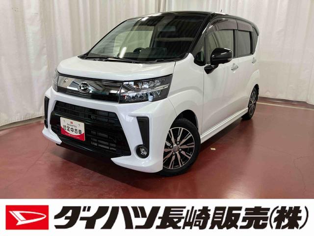 ムーヴカスタム　Ｘ　ＶＳ　ＳＡIII下取車　ナビ　パノラマモニター　前後ドラレコ　フルセグＴＶ　Ｂｌｕｅｔｏｏｔｈ　衝突被害軽減システム　レーンアシスト　電動格納ミラー　オートライト　スマートキー　ＬＥＤヘッドランプ　シートヒーター（長崎県）の中古車