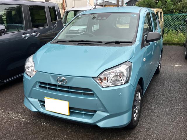 ミライースＬ　ＳＡIII１３インチフルホイールキャップ　マルチリフレクターハロゲンヘッドランプ　可倒式ドアミラー　自発光式デジタルメーターアンバーイルミネーションメーター　マニュアルエアコン（ダイヤル式）　キーレスエントリー（静岡県）の中古車