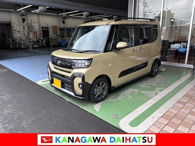 タントファンクロスサポカーSワイド適合 パノラマモニター対応 ミラクルオープンドア 両側オートスライドドア 電動パーキングブレーキ ステアリングスイッチ シートヒーター コーナーセンサー Pスタート キーフリー(神奈川県)の中古車