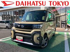 タント 中古車 ファンクロスターボ　カーナビ　ドライブレコーダー　ＥＴＣ保証　新車保証・まごころ保証　１年間・走行距離無制限付き　純正７インチエントリーナビ　バックモニター　ナビ連動前後録画ドライブレコーダー　ＥＴＣ車載器　フロントシートヒーター　ＬＥＤヘッドライト