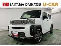 タフト 中古車 Ｇ　ダーククロムベンチャー　走行４３９８キロ／純正マット１年保証距離無制限　走行距離４３９８キロ　純正マット　サイドエアバッグ　ＬＥＤヘッドランプ　アイドリングストップ　シートヒーター　オート格納式ドアミラー　電動パーキングブレーキ