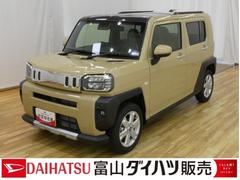 タフト 中古車 Ｇ　クロムベンチャー　／オーディオレス／バックカメラ／ＬＥＤ追突防止装置　スマートキ−　Ｂモニター　電動格納式ドアミラー　ＬＥＤヘッド　アルミ　ガラスルーフ　イモビライザー　レーンアシスト　キーフリー　オートハイビーム　オートライト　安全ボディ