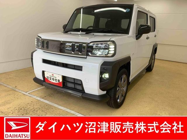 タフトGターボ ダーククロムベンチャー スカイフィールトップまごころ保証(納車日から1年・走行距離無制限)付き ターボ スカイフィールトップ オートエアコン シートヒーター キーフリー 15インチアルミ 電動パーキングブレーキ LEDヘッドライト LEDフォグ(静岡県)の中古車