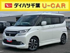 ソリオバンディット 中古車 ハイブリッドＭＶ８型ナビ／ＴＶ／ＤＶＤ／ＢＴ／ＵＳＢ　ＥＴＣ　運転席シートヒーター　ＬＥＤヘッドライト　オートライト　革巻ステアリング　両側スライドドア（左側電動）　ステアリングリモコン　スマートキー　ボタンスタート