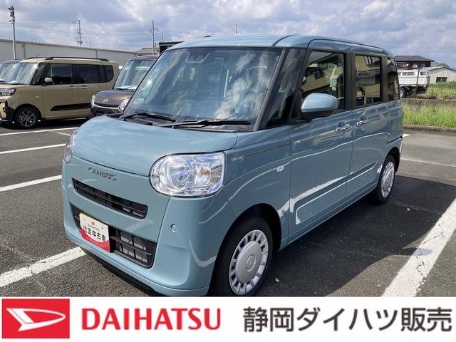 ムーヴキャンバスセオリーX14インチフルホイールキャップ キーフリーシステム プッシュボタンスタート UVカットガラス 両側パワースライドドア ハロゲンヘッドライト ラゲージアンダーボックスディスプレイオーディオ(静岡県)の中古車