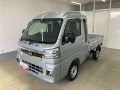 ハイゼットトラック 中古車 ジャンボエクストラ衝突被害軽減ブレーキ　横滑り防止装置　オートマチックハイビーム　アイドリングストップ　エアコン　エアバッグ　パワーウィンドウ　電動格納式ドアミラー　バイザー　マット　パートタイム４ＷＤ　ＣＶＴ　ＡＢＳ