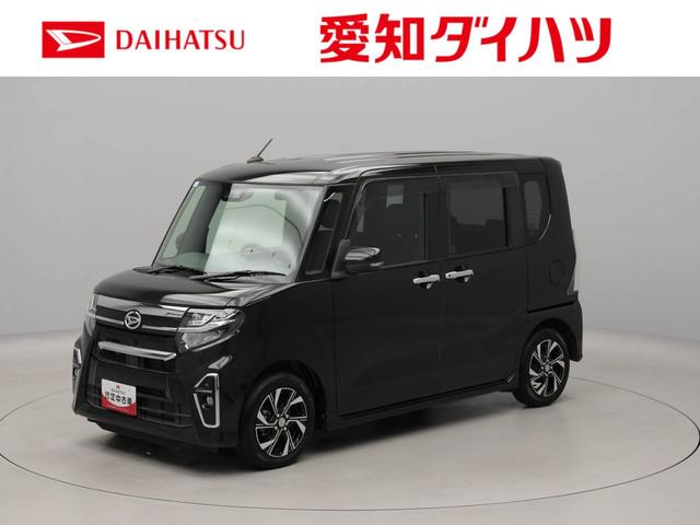 タントカスタムX 両側電動スライドドアナビ ETC LEDヘッドライト プッシュボタンスタート スマートキー アイドリングストップ アルミホイール 障害物センサー オートエアコン バックカメラ 盗難防止システム(愛知県)の中古車