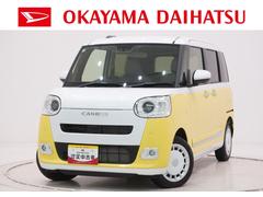 ムーヴキャンバス 中古車 ストライプスＧ両側パワースライドドア　シートヒーター　ＵＳＢ入力端子　オートライト　キーフリー　アイドリングストップ　衝突被害軽減システム　レーンアシスト　オートマチックハイビーム　ティーゼットデオプラス