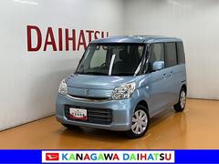 スペーシア 中古車 Ｘカーナビ　ＥＴＣ　全周囲カメラ　ＵＳＢ接続端子　運転席シートヒーター　片側オートスライドドア　Ｐスタート　レーンアシスト　横滑り防止機能　誤発進抑制機能　キーフリー