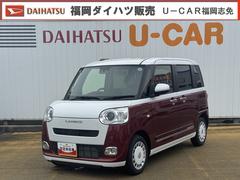 ムーヴキャンバス 中古車 ストライプスＧターボ新車保証継承付　弊社デモカーＵＰ車　ディスプレイオーディオ　全方位カメラ付　両側電動スライドドア　ＬＥＤヘッドライト　衝突軽減ブレーキ　横滑り防止装置　アイドリングストップ　クリアランスソナー