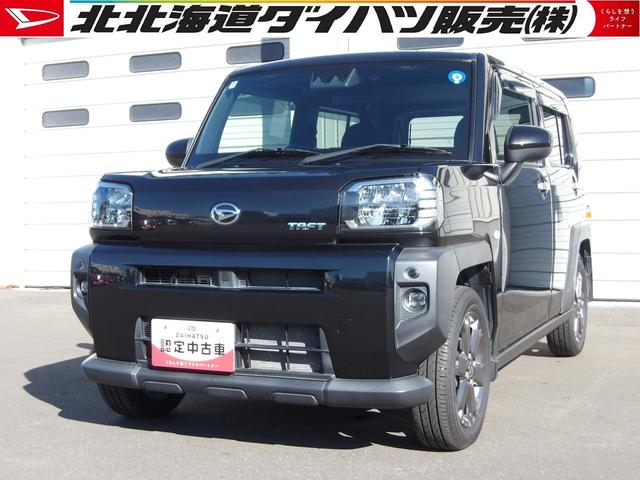 タフトＧターボ４ＷＤ　ターボ　ガラスルーフ　夏冬タイヤ　ダイハツ純正ナビ　リモコンエンジンスターター　クルーズコントロール　ＬＥＤヘッドライト　オートライト　運転席助手席シートヒーター　アイドリングストップ（北海道）の中古車