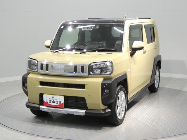 タフトＧターボ　クロムベンチャー４ＷＤ　ターボ　スカイフィールトップ　メモリーナビ　ドライブレコーダー　純正エンスタ　全車速追従ＡＣＣ　前席シートヒーター　電子パーキング　フルセグ　スマートアシスト　クリアランスソナー（岩手県）の中古車