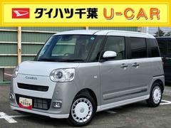 ムーヴキャンバス 中古車 ストライプスＧ両側電動スライドドア　ＬＥＤヘッドライト＆フォグランプ　バックカメラ＆ステアリングスイッチ　スマートキー　シートヒーター　保温カップホルダー　電動駐車ブレーキ　コーナーセンサー　衝突被害軽減ブレーキ