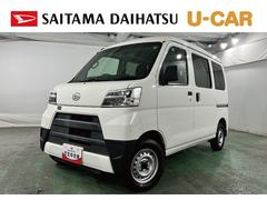 ハイゼットカーゴ 中古車 デラックスＳＡＩＩＩ　走行１０２９６２キロ／ＦＭＡＭラジオ１年保証距離無制限　走行距離１０２９６２キロ　ＦＭＡＭラジオ　純正マット　助手席エアバッグ　クリアランスソナー　オートライト　ＬＥＤヘッドランプ　アイドリングストップ　両側スライドドア
