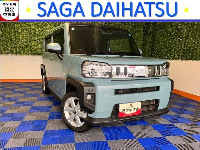 タフトGアウトレット車・ドラレコ・パノラマモニター・コーナーセンサー・プッシュボタンスタート・ステアリングスイッチ・オートエアコン・キーフリー・アルミホイール・シートヒーター・パワーウィンドウ(佐賀県)の中古車