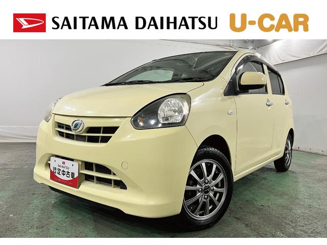 ミライースX 走行48151キロ/ワンセグナビ/ドラレコ一年保証・走行距離無制限 車検整備付 ワンセグナビ ドラレコ アイドリングストップ 助手席エアバック 純正カーペットマット(埼玉県)の中古車