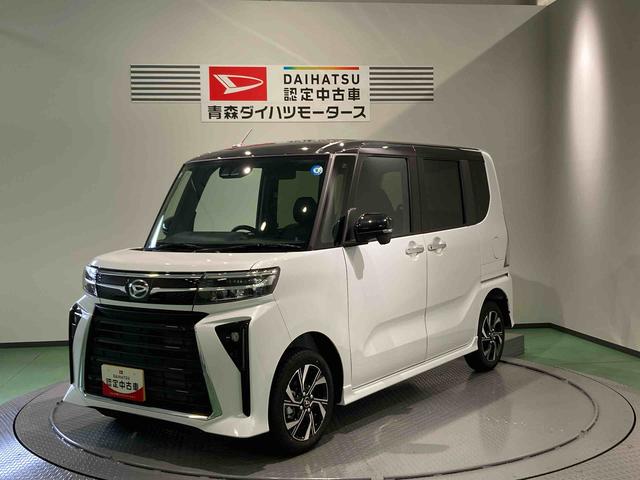 タントカスタムXリミテッドナビ アルミ 前席シートヒーター 下回り防錆済み オートマチックハイビーム ABS ETC スマートキー 4WD(青森県)の中古車