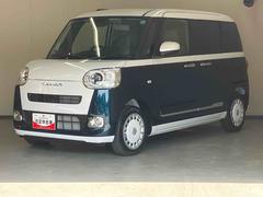 ムーヴキャンバス 中古車 ストライプスＧディスプレイオーディオ　バックモニター　両側パワースライドドア　シートヒーター　プッシュボタンスタート　キーフリー　電動パーキングブレーキ　ワイヤレス充電器　Ｔ−Ｆｉｎｅコーティング　スマアシ