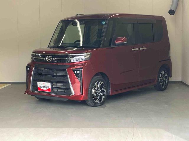 タントカスタムＸ純正ナビ　バックモニター　ドライブレコーダー　両側パワースライドドア　シートヒーター　プッシュボタンスタート　キーフリー　電動パーキングブレーキ　コーナーセンサー　オートハイビーム　スマートアシスト（三重県）の中古車