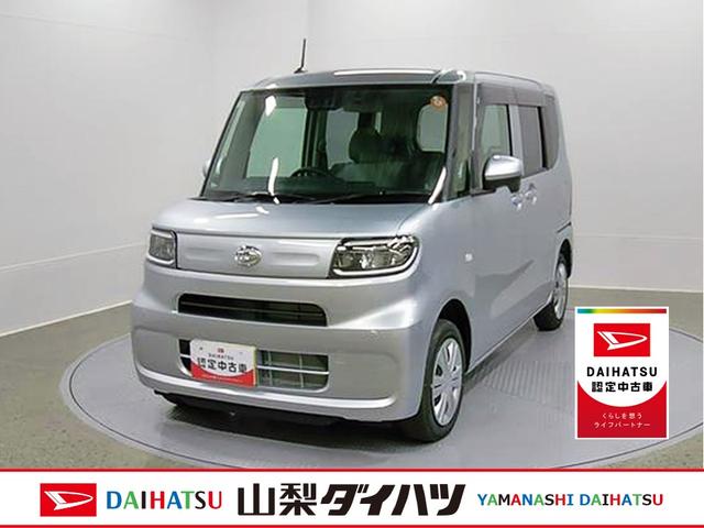 タントＬ　４ＷＤ　純正ナビ　Ｂモニタースマートアシスト・ＬＥＤヘッドライト・プッシュボタンスタート・オートエアコン・左右スライドドア手動・足踏み式パーキングブレーキ・スーパーＵＶ＆ＩＲカットガラス（Ｆウィンドウ）（山梨県）の中古車