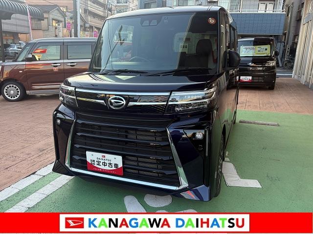 タントカスタムＲＳサポカーＳワイド適合　ドラレコ　ミラクルオープンドア　ナビ　電動パーキングブレーキ　ＵＳＢ・ＨＤＭＩ入力端子　シートヒーター　Ｐスタート　誤発進抑制装置　横滑り防止機能　コーナーセンサー　キーフリー（神奈川県）の中古車