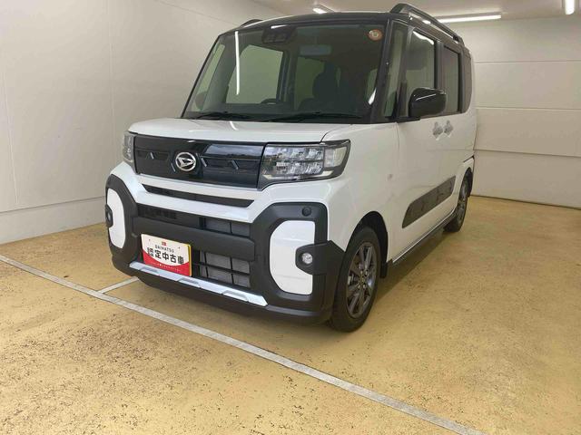 タントファンクロス　９型ディスプレイオーディオ　バックモニターまごころ保証（納車日から１年・走行距離無制限）付き　元社用車使用　９インチスマホ連携ディスプレイオーディオ　バックモニター　オートエアコン　シートヒーター　キーフリー　両側電動スライドドア（静岡県）の中古車