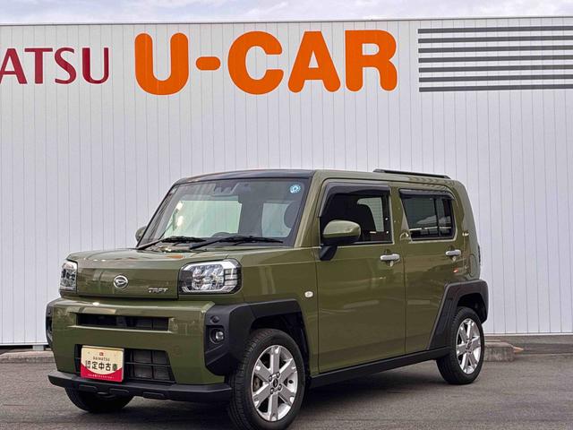 タフトGインパネシフト プッシュスタートスイッチ 衝突軽減ブレーキサポート 車線逸脱警報装置 サンルーフ付き ABS アルミホイール(鹿児島県)の中古車