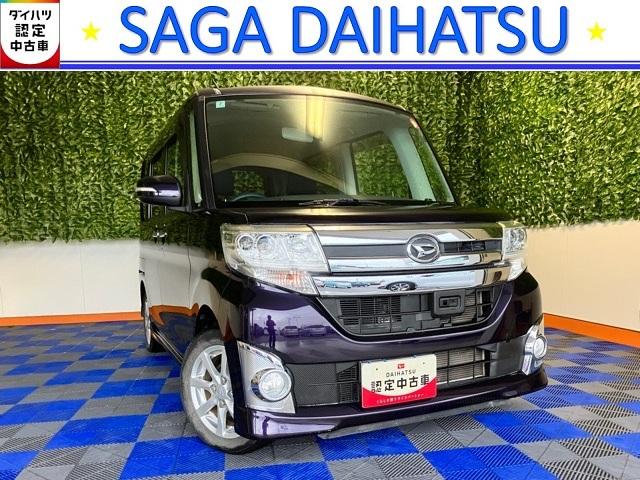 タントカスタムX スマートセレクションSAアウトレット車・片側電動スライドドア・バックモニター・プッシュボタンスタート・ステアリングスイッチ・オートエアコン・キーフリー・ベンチシート・アルミホイール・パワーウィンドウ(佐賀県)の中古車