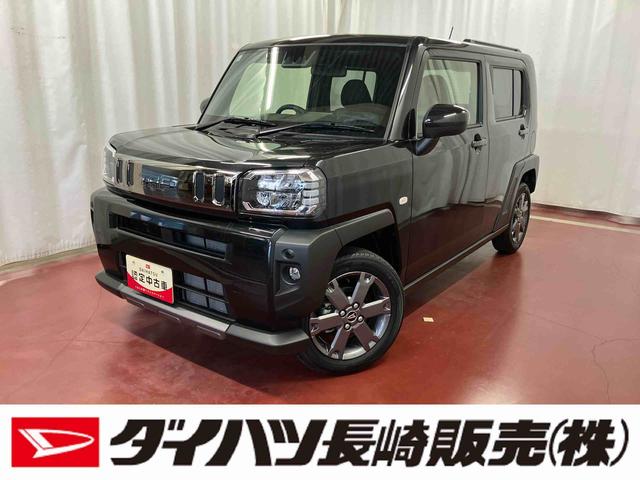 タフトG ダーククロムベンチャー元試乗車 アダプティブクルーズコントロール シートヒーター 盗難防止システム 衝突被害軽減システム 衝突安全ボディ 電動格納ミラー レーンキープアシスト LEDヘッドライト アイドリングストップ(長崎県)の中古車