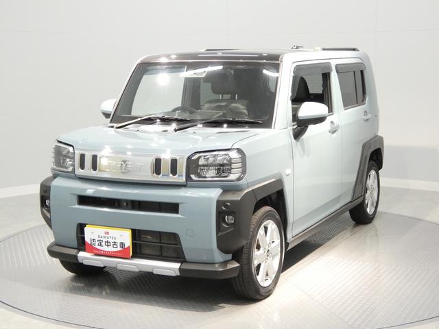 タフトG クロムベンチャー4WD ガラスルーフ 純正ナビ パノラマモニター フルセグTV 前席シートヒーター 電子パーキング スマートアシスト エンジンスターター 純正アルミ スマートキー クリアランスソナー(岩手県)の中古車