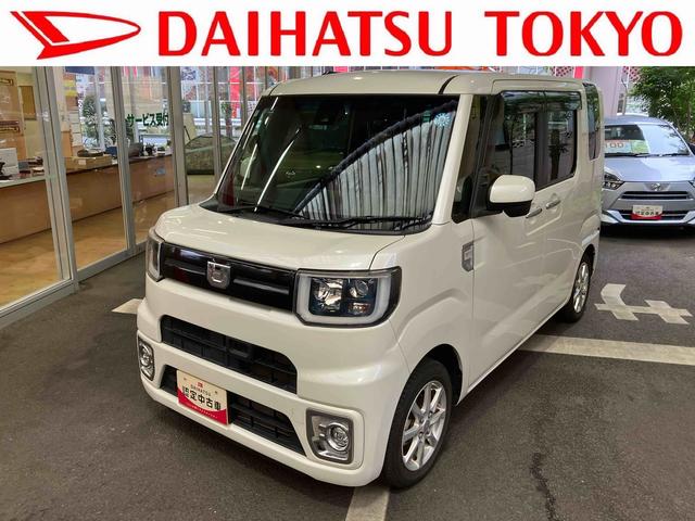 ウェイクＬ　ＳＡII　ナビ・バックカメラ保証　まごころ保証　１年間・走行距離無制限付き・７インチナビ・バックカメラ装備・両ドア電動スライドドアスイッチ・プッシュスタート（東京都）の中古車