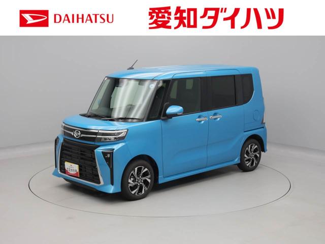 タントカスタムＸ電動パーキングブレーキ　ブレーキホールド　両側電動スライドドア　シートヒーター　スマートキー（愛知県）の中古車