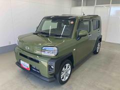 タフト 中古車 Ｇ衝突被害軽減ブレーキ　横滑り防止装置　オートマチックハイビーム　アイドリングストップ　ステアリングスイッチ　オートライト　キーフリーシステム　オートエアコン　純正アルミホイール　バイザー　マット