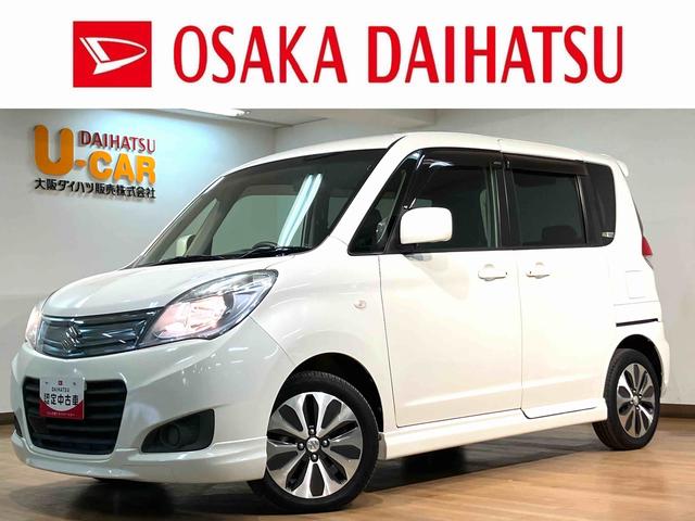 ソリオX−DJE ブレーキサポートII装着車社外メモリーナビ・オートクルーズコントロール・サイドエアバッグ・片側電動スライドドア・15インチアルミホイール・ハロゲンヘッドライト・レーダーブレーキサポートII・車検整備付・1年間走行距離無制限保証(大阪府)の中古車