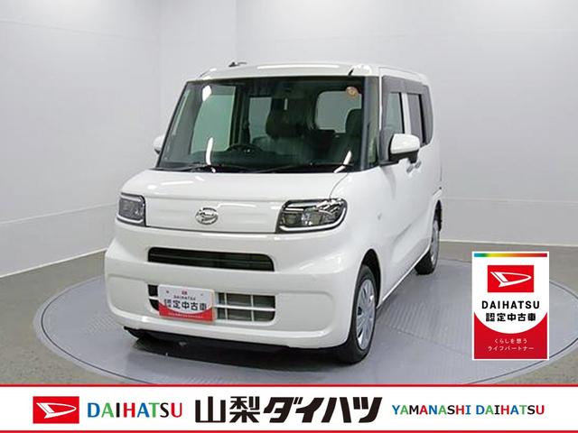 タントＬ　４ＷＤ　純正ナビ　バックモニタースマートアシスト・ＬＥＤヘッドライト・プッシュボタンスタート・オートエアコン・左右スライドドア手動・足踏み式パーキングブレーキ・スーパーＵＶ＆ＩＲカットガラス（Ｆウィンドウ）（山梨県）の中古車