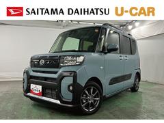タント 中古車 ファンクロス　走行３０７キロ／ディスプレイＯＤ／バックカメラ１年保証・走行距離無制限　サイドエアバック　クリアランスソナー　　オートライト　ＬＥＤヘッドライト　ベンチシート　シートヒーター　両側電動スライドドア