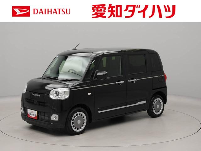 ムーヴキャンバスセオリーGターボ クルーズコントロール 両側電動スライドドアオーディオレス バックカメラ シートヒーター LEDヘッドライト 電動パーキング プッシュスタート スマートキー(愛知県)の中古車
