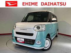 ムーヴキャンバス 中古車 ストライプスＧ純正ナビ　パノラマモニター　フルセグＴＶ　ＣＤ　ＤＶＤ　ＵＳＢ　Ｂｌｕｅｔｏｏｔｈ　ドラレコ　両側電動スライドドア　前席シートヒーター　アイドリングストップ　障害物センサー　ＬＥＤヘッドライト