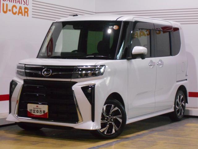 タントカスタムＸ　９インチディスプレイオーディオ装着パノラマモニター装着車（福井県）の中古車